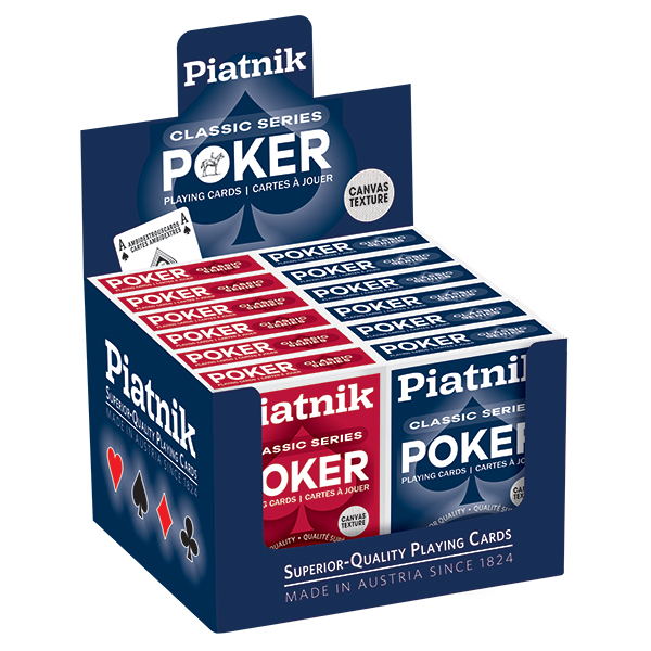 Goods & Gadgets Jumbo Poker Cards in XXL - Cartes à Jouer au Poker